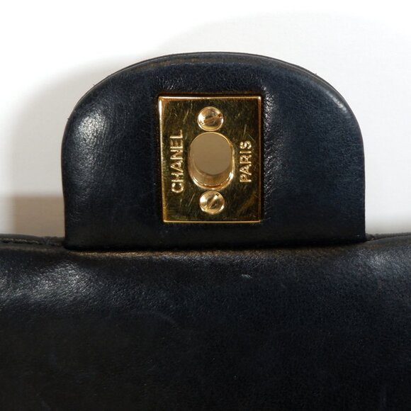 CHANEL Classic Double Flap Lamb Skin Quilted Bag - Picture 5 of 8